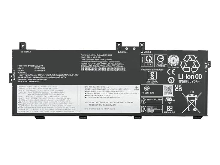 RETRO Lenovo ThinkPad X13 Yoga Gen2, L20C3P71 Notebook Bataryası