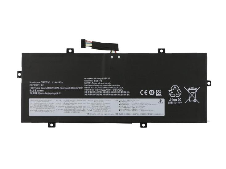 RETRO Lenovo Yoga Duet 7-13IML05, L19M4PD8 Notebook Bataryası