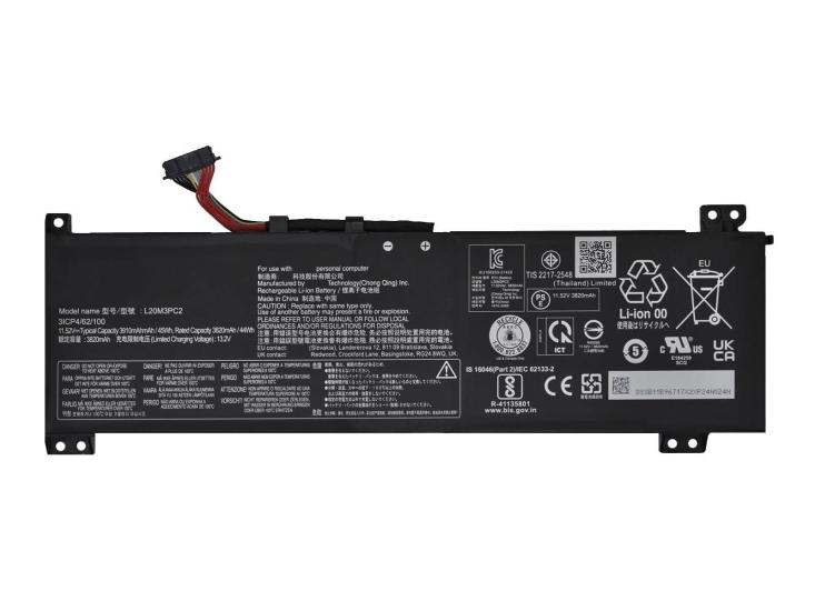 Sylar RETRO Lenovo L20M3PC2 Notebook Bataryası