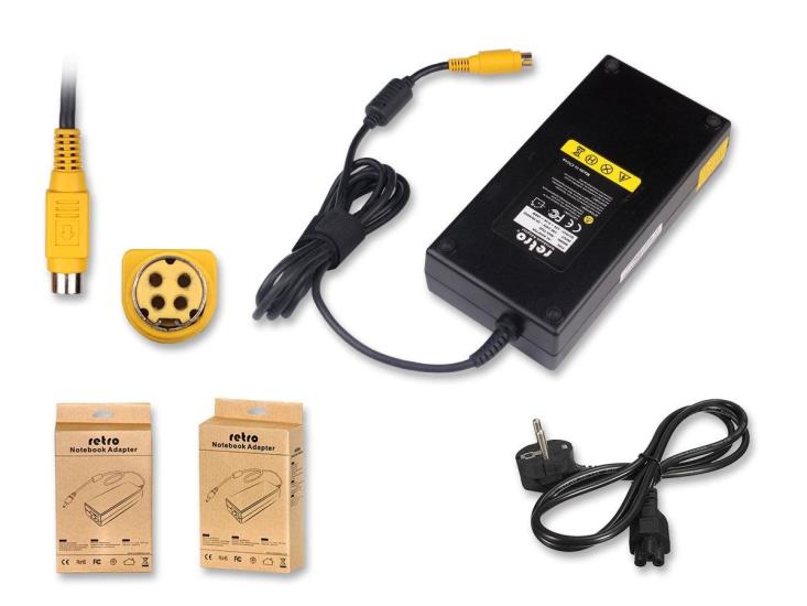 Sylar RETRO Toshiba Dynabook 19V 9.5A 180W 4 Pin Notebook Adaptörü RNA-TS10