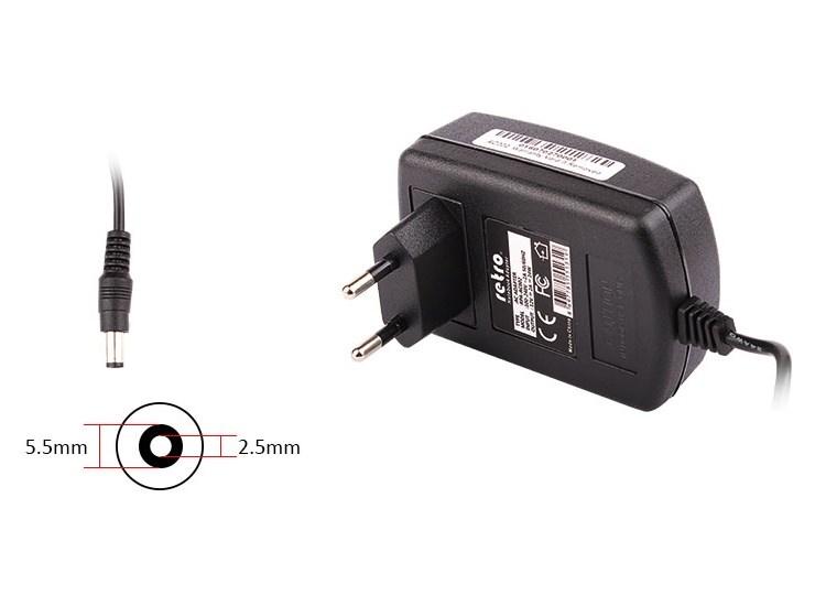 RETRO 12V 2A 24W External Hdd, Uydu Alıcı, Şerit Led Adaptörü
