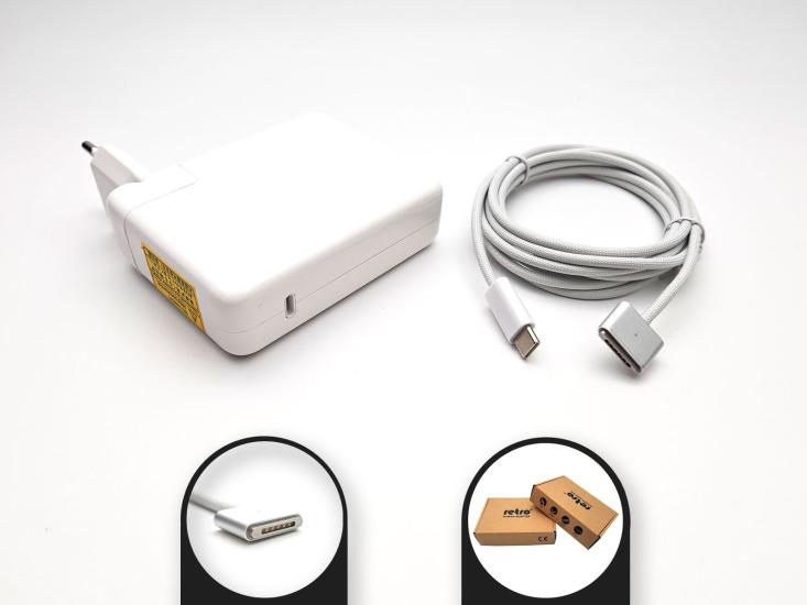 Sylar RETRO Apple MacBook 140W USB-C PD Adaptör RPA-AC327