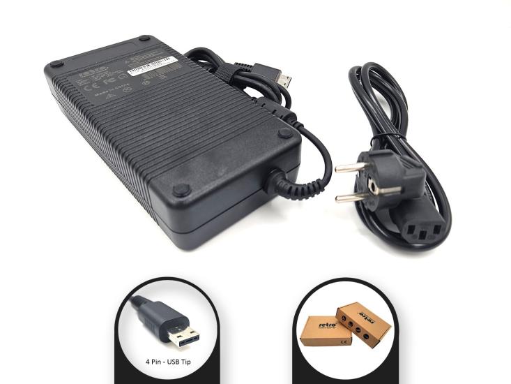 Sylar RETRO MSI 19.5V 16.92A 330W 4 Pin USB Tip Notebook Adaptör RPA-AC344