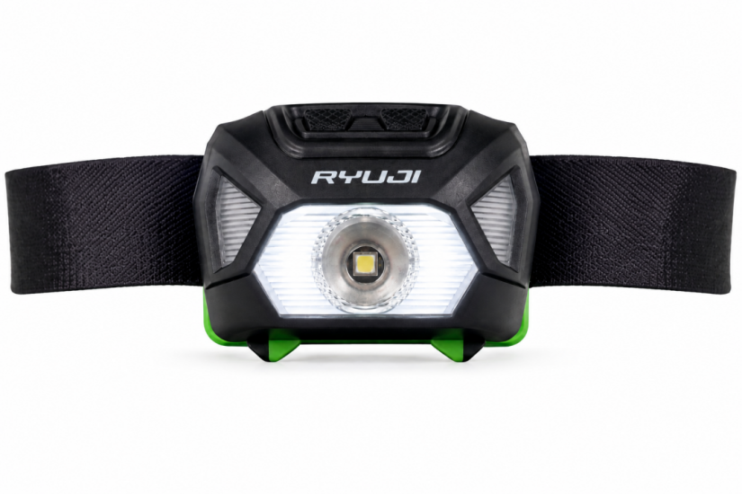 RYUJI 100 LUMEN BEYAZ+ UV KAFA FENERİ