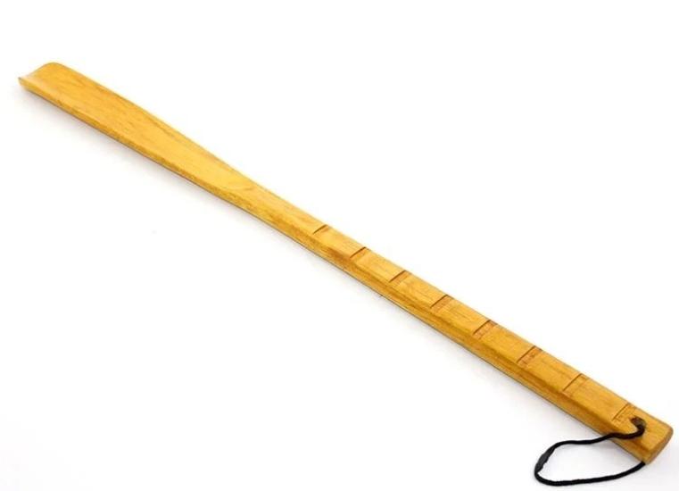 Doğal Bambu Ayakkabı Çekeceği Kerata - 54 cm Ergonomik Uzun Tasarım