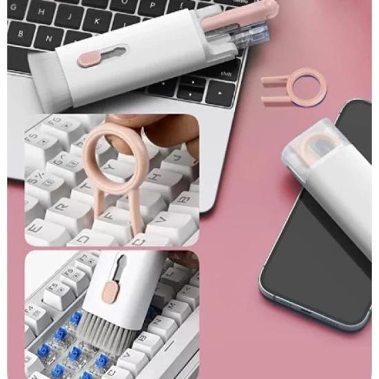 7 in 1 Çok Fonksiyonlu Temizleme Kiti - AirPods Klavye Ekran ve Kulaklık Seti