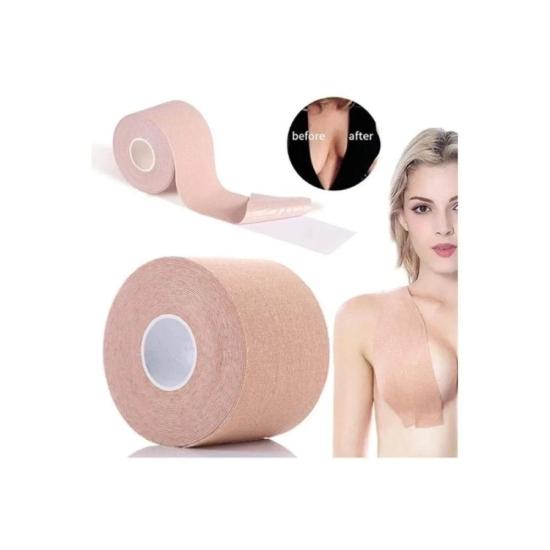 Şekillendirici Göğüs Dikleştirici Bant 5 Mt x 5 Cm Suya Dayanıklı Ekonomik Rulo