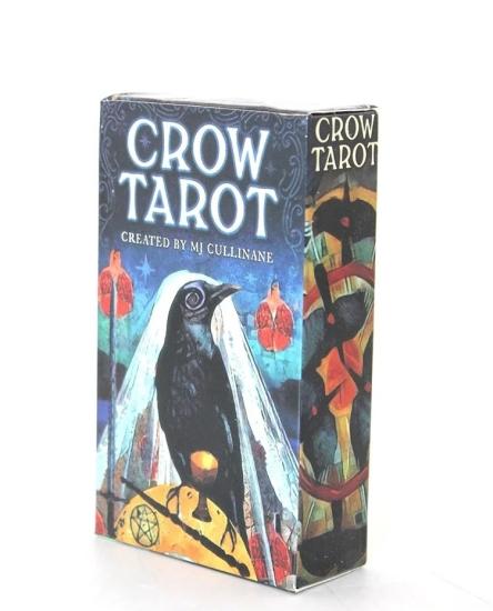 Crow Tarot Kartı Seti - Margarethe Myther Tasarımı Karga Temalı Mistik Deste