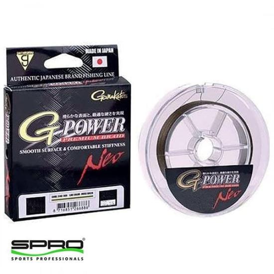GAMAKATSU G-Power Premium Braid 135M MG 0,13M İp Misina