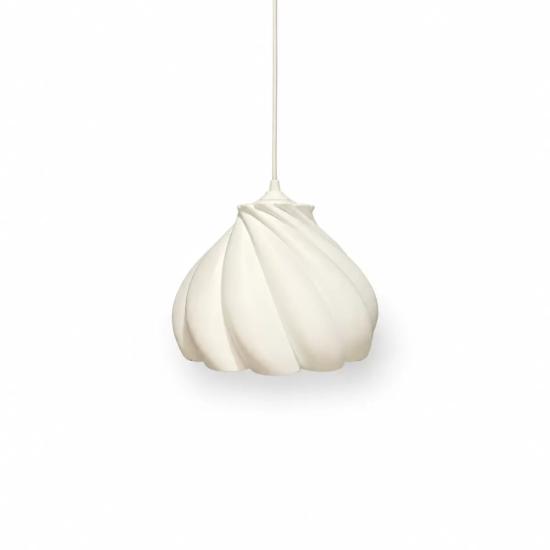 Pumpkin Tekli Avize Yatak Odası Mutfak Sarkıt Avize – Salon Ve Oturma Odası Aydınlatması 70cm Beyaz