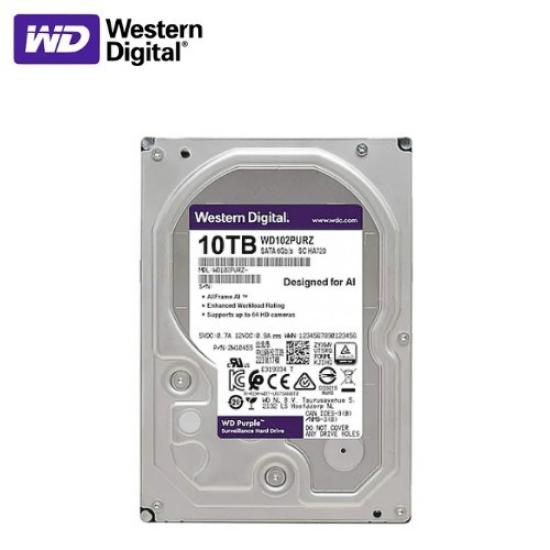 Western Digital Purple WD102PURZ 3.5’’ 10 TB 7200 RPM SATA 3 HDD