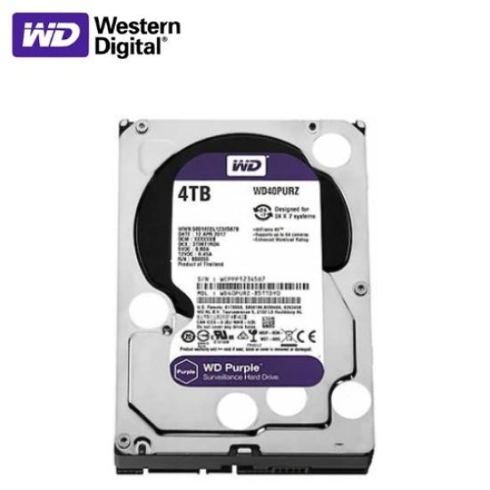 WD Purple WD40PURZ 4 TB SATA 3 HDD 3.5’’ 7/24 Güvenlik Diski