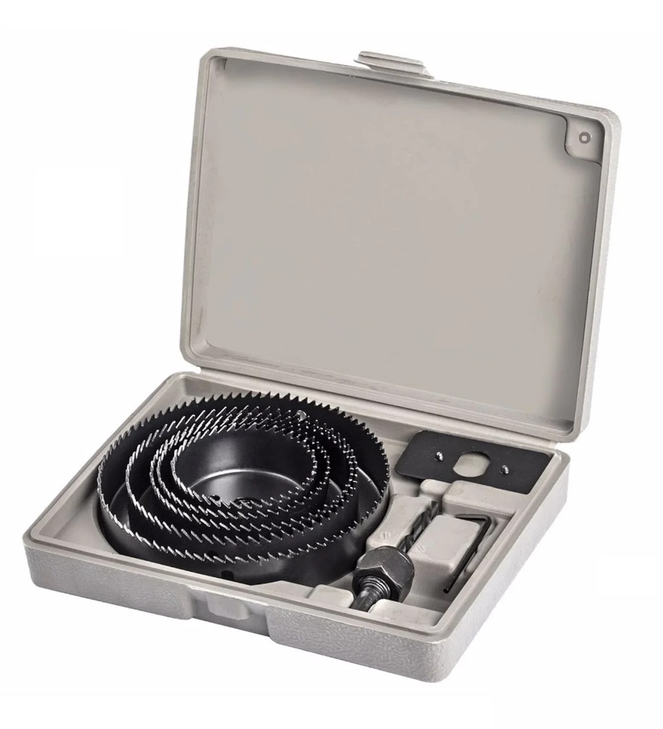 8 Parça Profesyonel Panç Seti - 64 mm - 127 mm Ahşap ve Metal Delme Panç Takımı