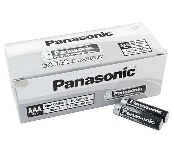 Panasonic Manganez İnce Kalem Aaa Pil 60’lı Paket