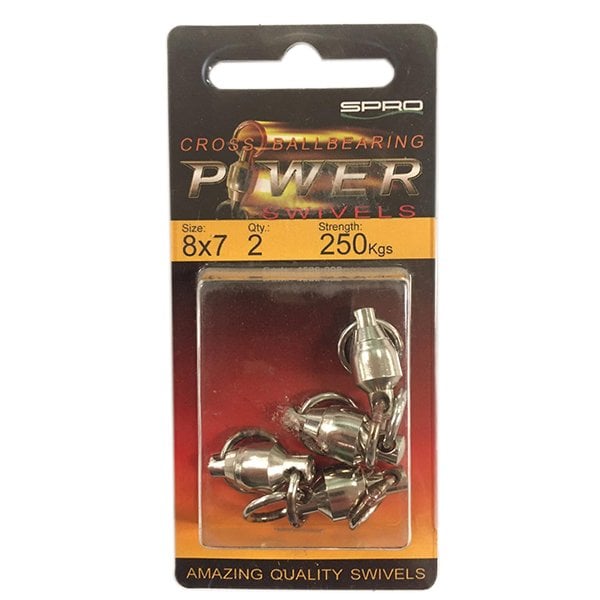 T.D. SPRO Ballbearing Power Çapraz Fırdöndü 8x7 250K