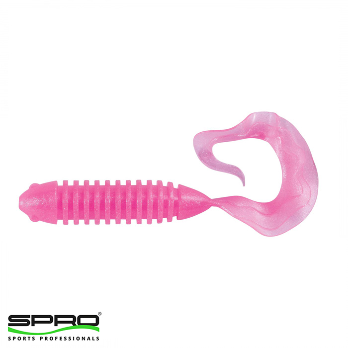 SPRO Wave Tail Grub 3’’ Pearl Pink Balık Yemi