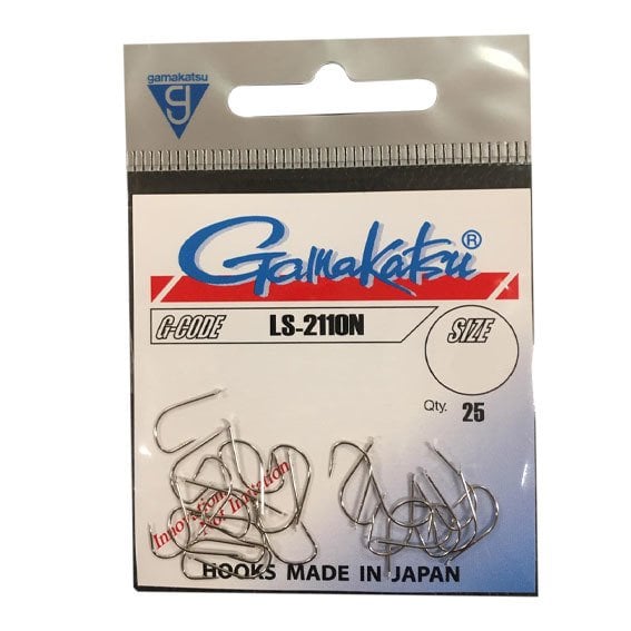 T.GAMAKATSU Hook LS-2110N (Nikel) #10