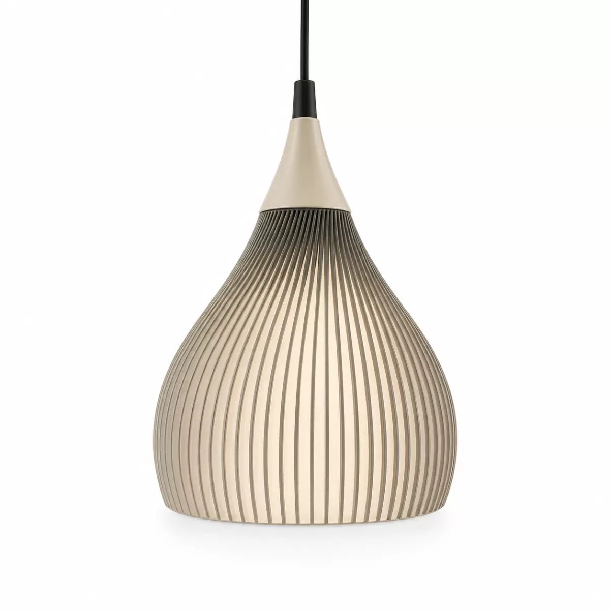 Sarkıt Avize Şapkalı Klasik – Salon Aydınlatması 22 X 20 Cm