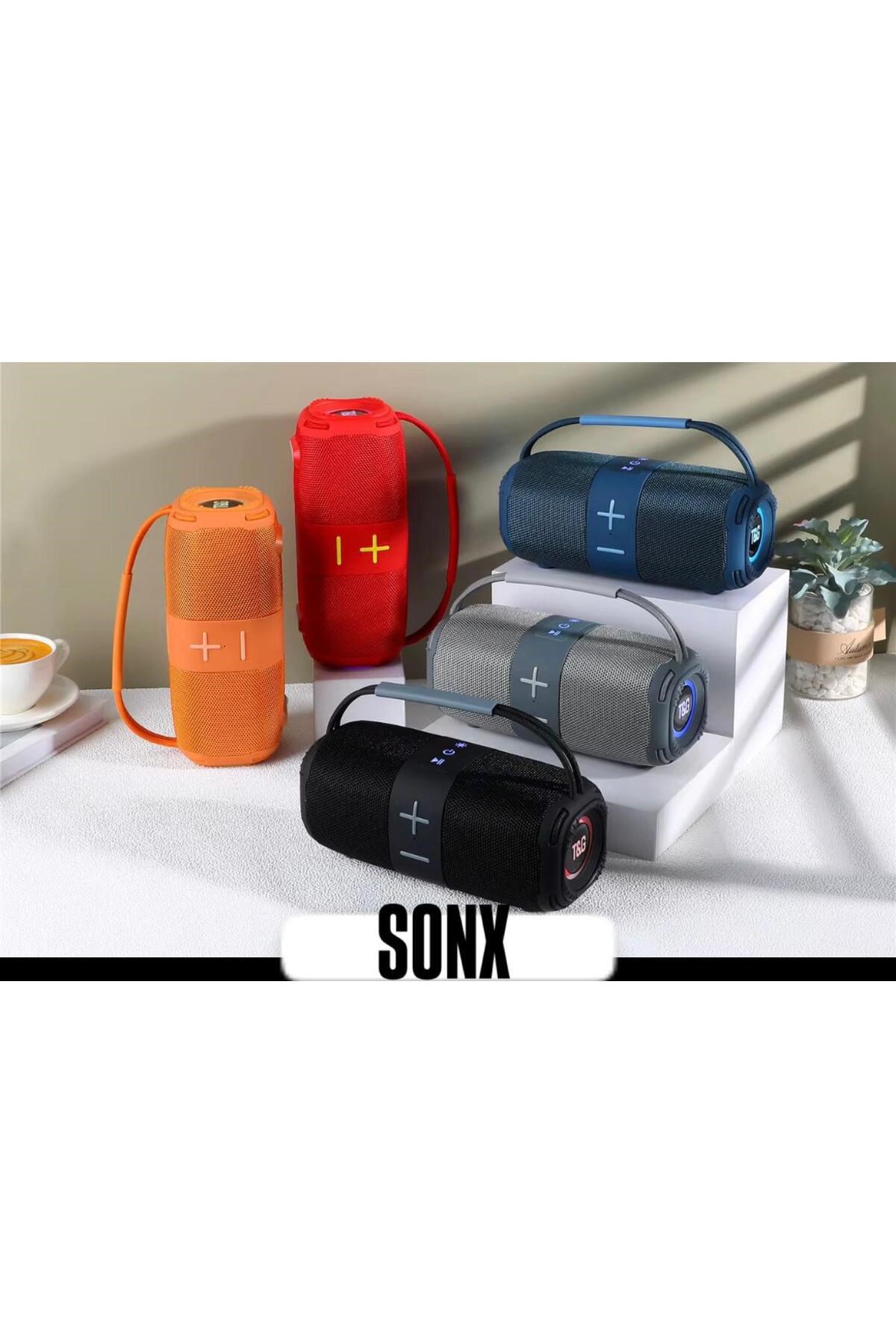 Bluetooth Hoparlör – Suya Dayanıklı, Taşınabilir, Kablosuz, Derin Bas, Renkli Seçenekler