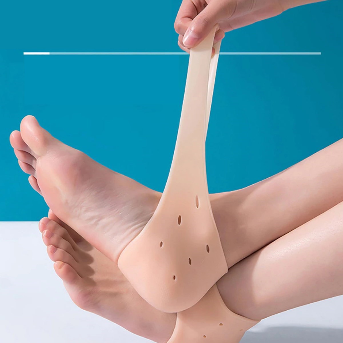BUFFER® Silikon Plastik Topuk  Dikeni Koruyucu Topuk Gömleği 2 Adet