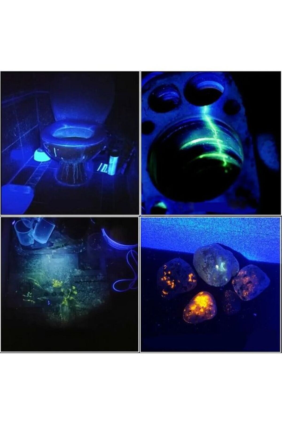 15w 365-395nm uv ultraviyole para kontrol bakteri el feneri