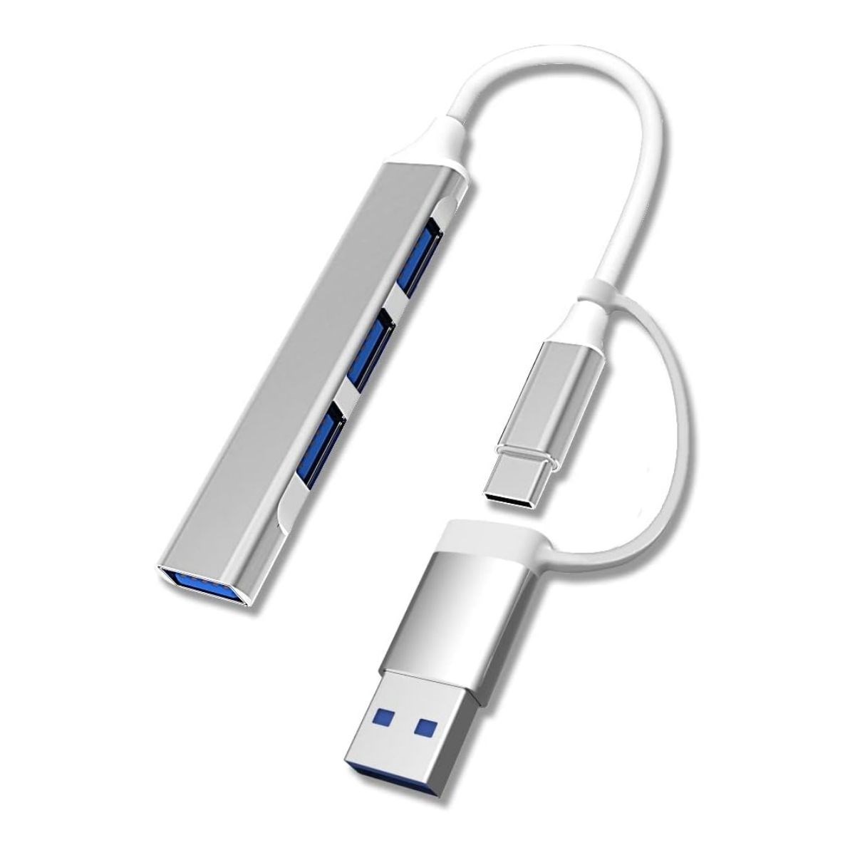 4 Port’lu Bağlantı İstasyonu Ultra İnce USB Bölücü TYPE-C tipi Çoklu Arayüz Adaptörü Multi Usb Çoklayıcı