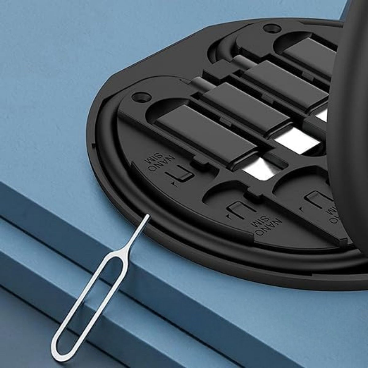 BUFFER® 60w Destekli Kablo Kutusu Seyahat Kablo Seti 5’i 1 arada USB Type-C Şarj Kablosu Seti