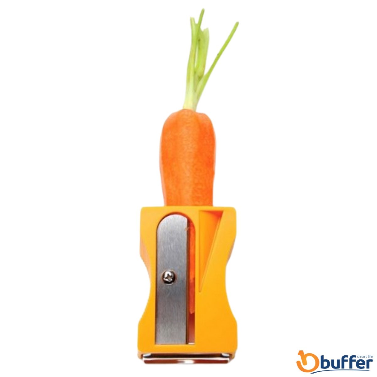 BUFFER® Kalemtraş Şeklinde Paslanmaz Çelik Havuç Sebze Soyacağı Açacağı